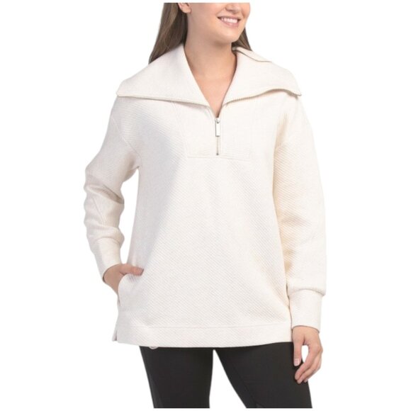 Sweaty Betty Tops - SWEATY BETTY Radiant Half Zip Sweatshirt